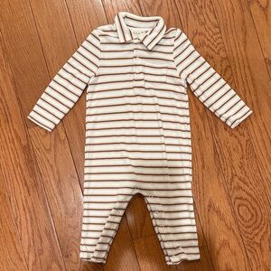 Cozy Striped Kids Footie